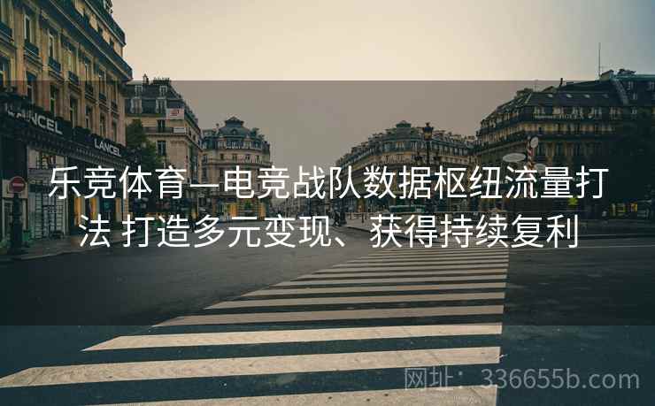 乐竞体育—电竞战队数据枢纽流量打法 打造多元变现、获得持续复利